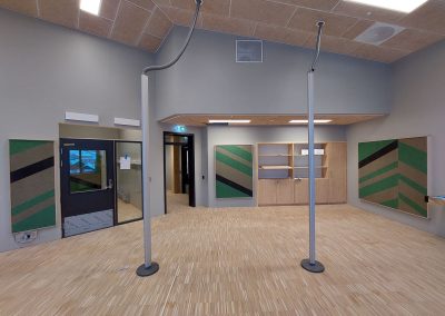 Båsmo skole - Diffusor levert av Otretek