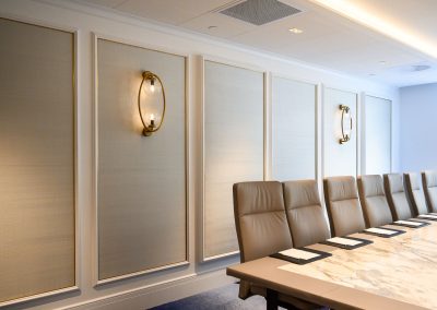 Britannia Hotell - diffusorer på veggene og listing levert av Otretek AS