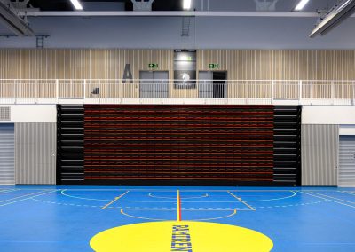 Heimdal skole – spilepanel levert av Otretek.