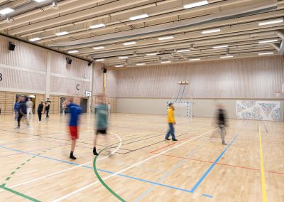 Lade Skole - Spilevegger levert av Otretek AS