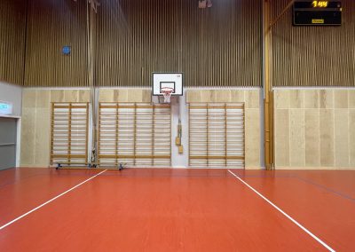 Frydenberg flerbrukshall - perforerte plater