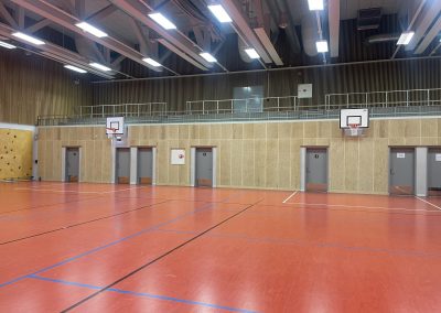 Frydenberg flerbrukshall - perforerte plater