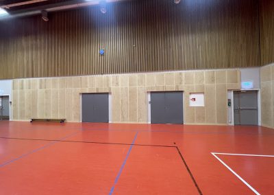 Frydenberg flerbrukshall - perforerte plater