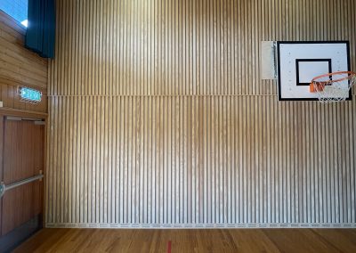 Maridalen skole - spilevegg