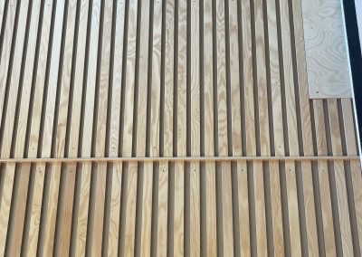 Maridalen skole - spilevegg